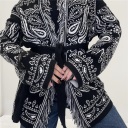 cardigan/kimono con cintura e frange aladin